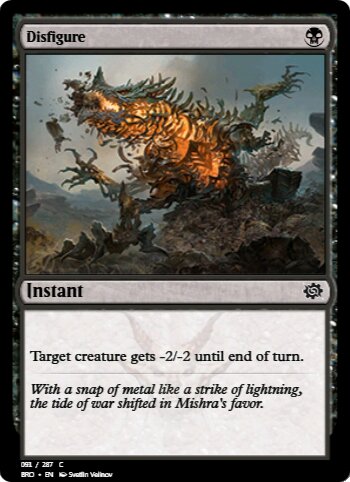 Disfigure