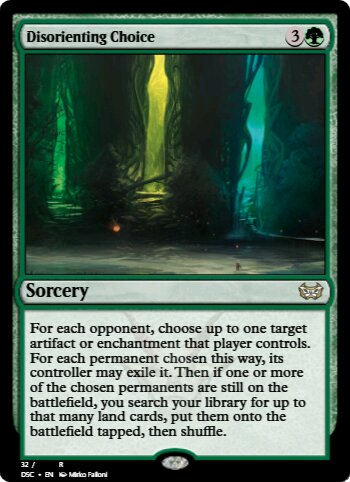 Disorienting Choice