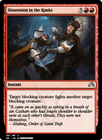 Dissension in the Ranks