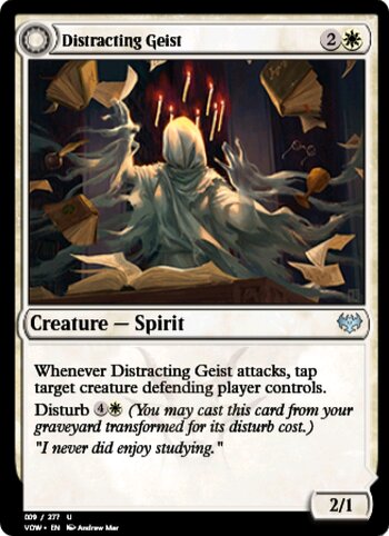 Distracting Geist