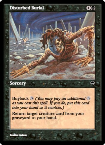 Disturbed Burial