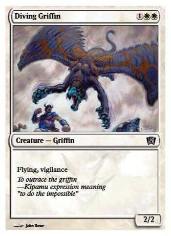 Diving Griffin