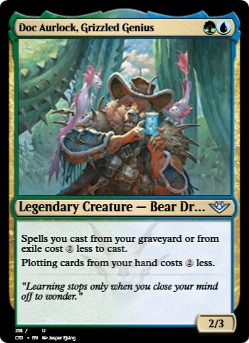 Doc Aurlock, Grizzled Genius
