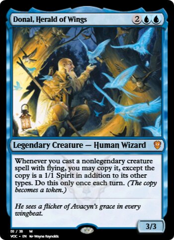 Donal, Herald of Wings
