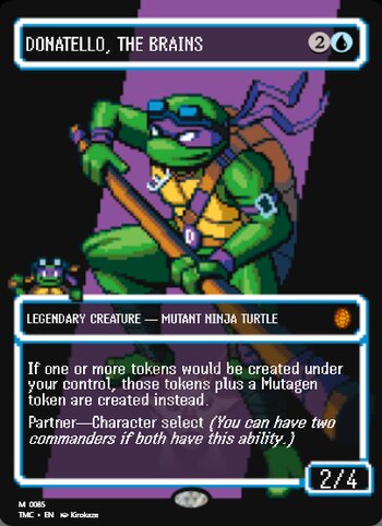 Donatello, the Brains