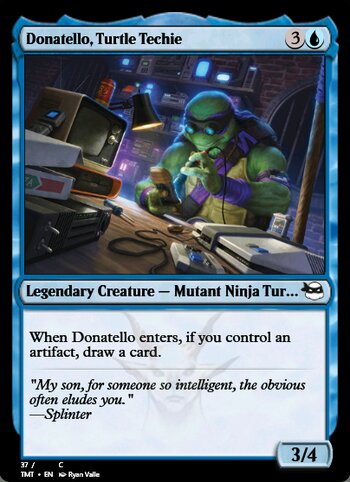 Donatello, Turtle Techie