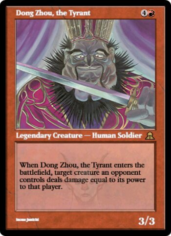 Dong Zhou, the Tyrant