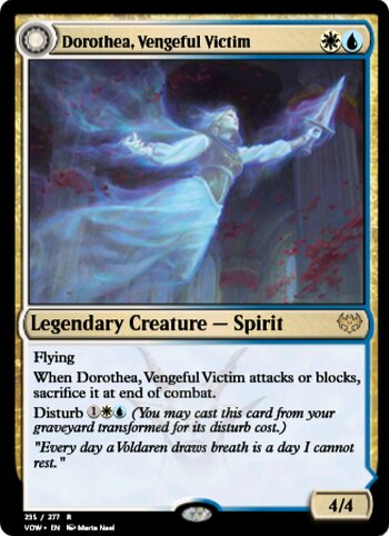 Dorothea, Vengeful Victim