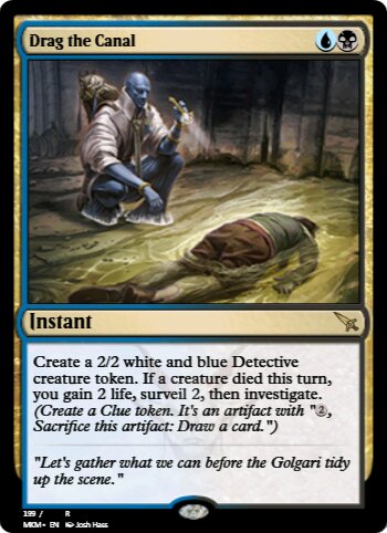 Drag the Canal