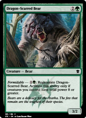 Dragon-Scarred Bear