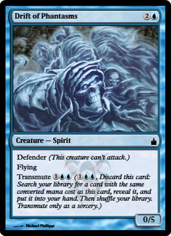 Drift of Phantasms