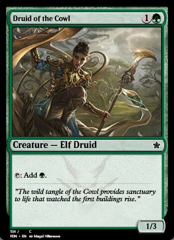 Druid of the Cowl