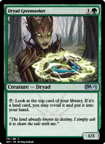 Dryad Greenseeker