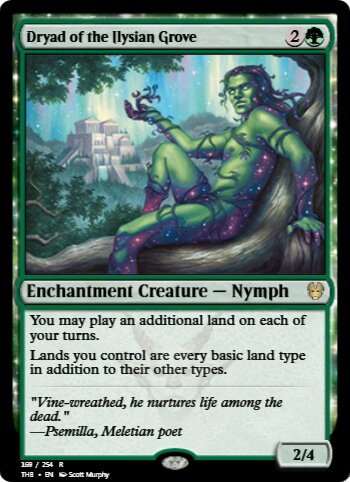 Dryad of the Ilysian Grove
