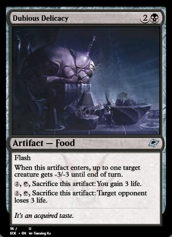 Dubious Delicacy