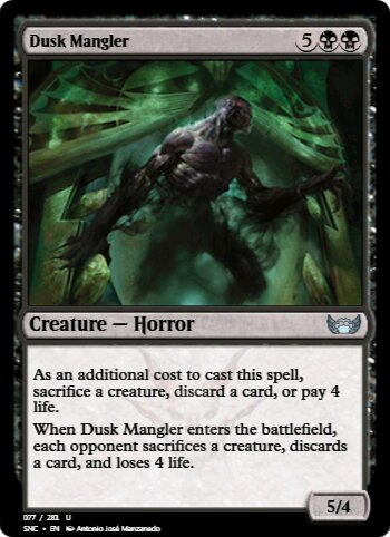 Dusk Mangler