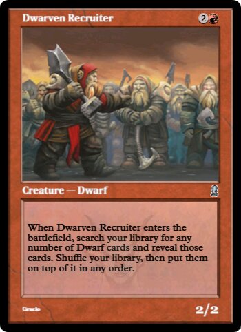 Dwarven Recruiter