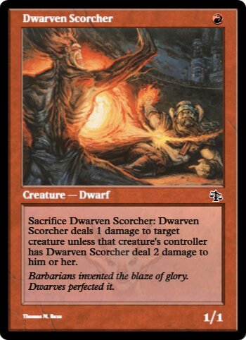 Dwarven Scorcher