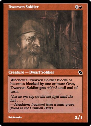Dwarven Soldier