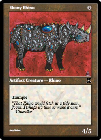 Ebony Rhino
