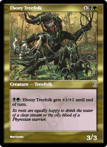 Ebony Treefolk