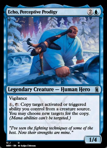 Echo, Perceptive Prodigy