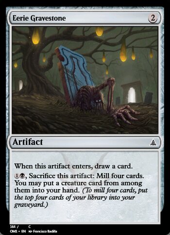 Eerie Gravestone