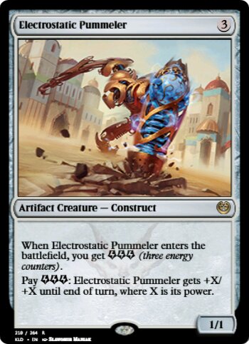Electrostatic Pummeler