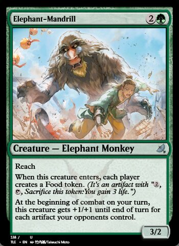 Elephant-Mandrill