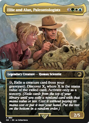 Ellie and Alan, Paleontologists