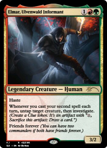 Elmar, Ulvenwald Informant