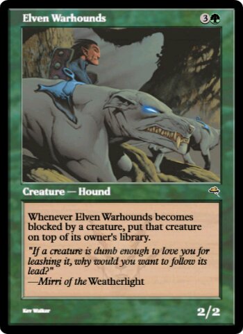 Elven Warhounds