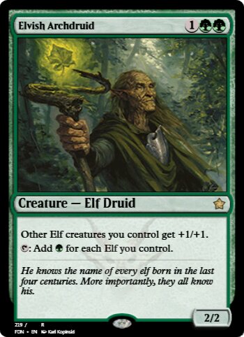 Elvish Archdruid