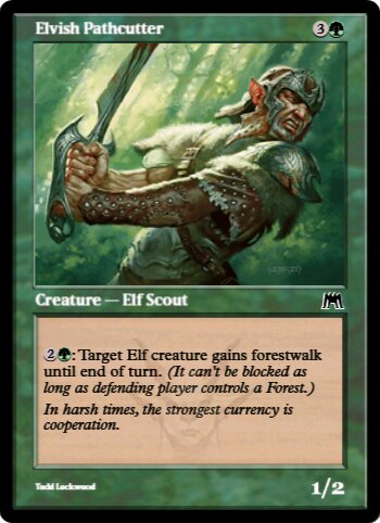 Elvish Pathcutter