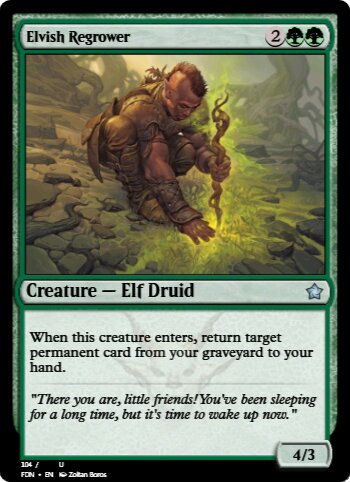 Elvish Regrower
