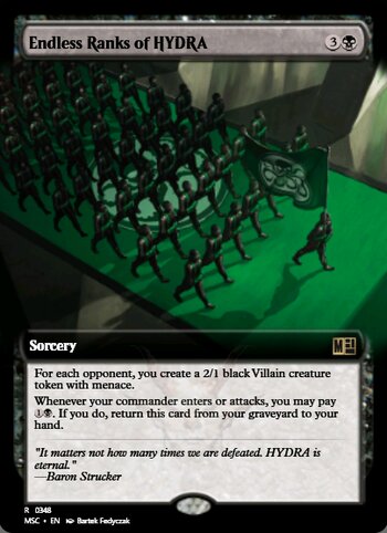 Endless Ranks of HYDRA