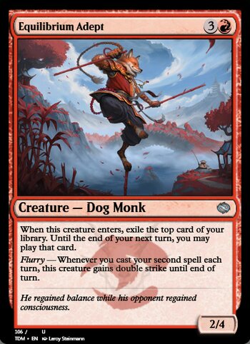 Equilibrium Adept