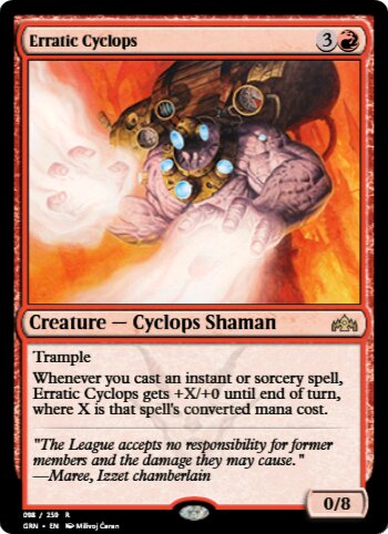 Erratic Cyclops