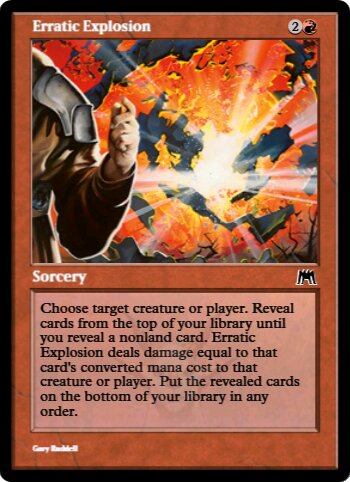 Erratic Explosion