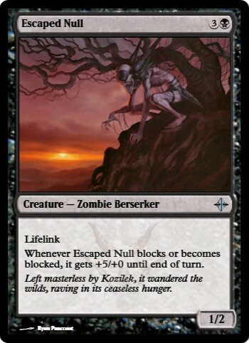 Escaped Null