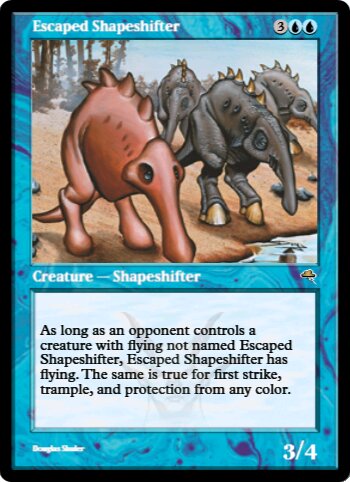 Escaped Shapeshifter