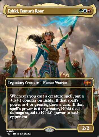 Eshki, Temur's Roar