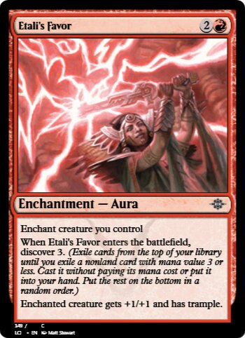 Etali's Favor