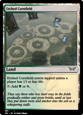 Etched Cornfield