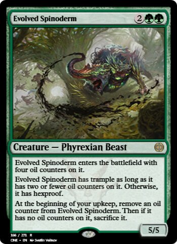 Evolved Spinoderm