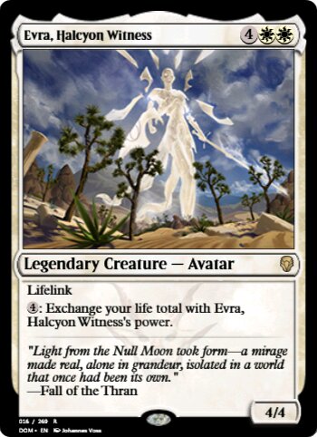 Evra, Halcyon Witness