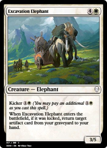 Excavation Elephant