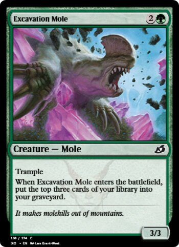 Excavation Mole