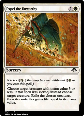 Expel the Unworthy
