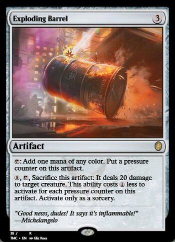 Exploding Barrel